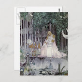 Der Prinz und der Pool Postkarte (Vorne/Hinten)