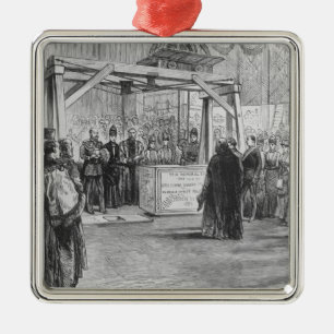 Der Prinz von Wales legend Silbernes Ornament