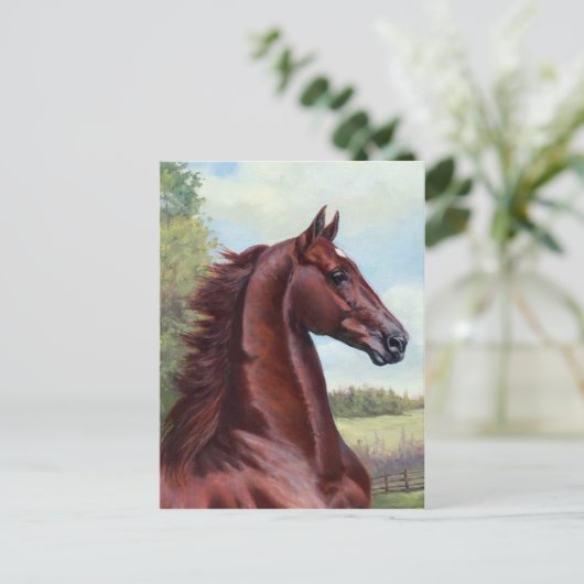 Der Prinz (WC-Kaufmann Prince von JNS Fine Art Postkarte (Stehend Vorderseite)