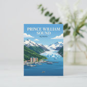 Der Prinz-William-Sund USA Postkarte (Stehend Vorderseite)