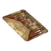 Der private Saal der Königin, das Schloss Windsor, Magnet (Rechte Seite)