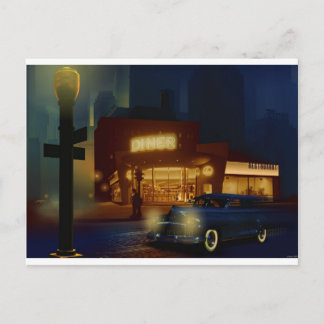 Der Problemassistent - 5 Uhr morgens. Postkarte