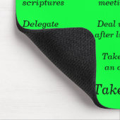 Der Problemlöser des Pastors, geben Gott Ihr Mousepad (Ecke)