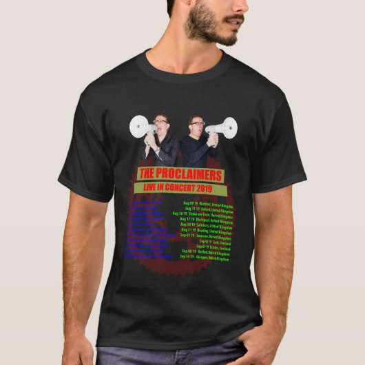 DER PROCLAIMERS AUSFLUG 2019 T-Shirt (Vorderseite)