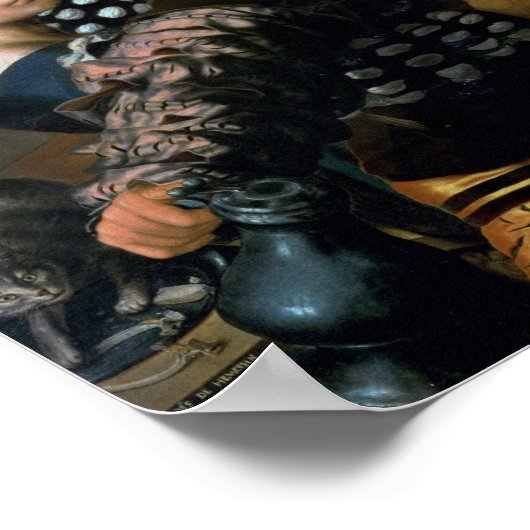 Der Prodigale Sohn, 1536 Poster (Ecke)