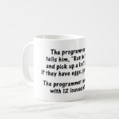 Der Programmierer und seine Ehefrau - an zweiter Kaffeetasse (Vorderseite Links)