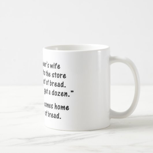 Der Programmierer und seine Ehefrau - an zweiter Kaffeetasse (Rechts)