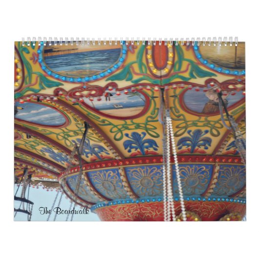 Der Promenaden-Vergnügens-Pier Galveston Texas Kalender (Titelbild)