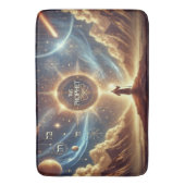 'Der Prophet' Bademode: Trete in ein Heiligtum von Badematte (Vorderseite Vertikal)