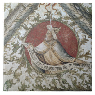 Der Prophet Baruch, vom Loggia d'Annunciazion Fliese