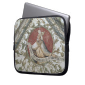 Der Prophet Baruch, vom Loggia d'Annunciazion Laptopschutzhülle (Vorderseite Links)