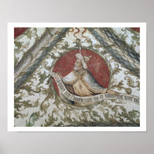 Der Prophet Baruch, vom Loggia d'Annunciazion Poster