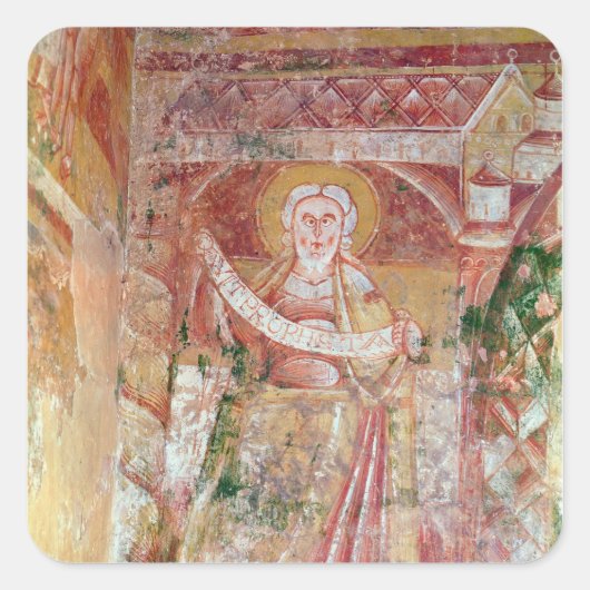 Der Prophet Daniel Quadratischer Aufkleber (Vorderseite)