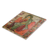 Der Prophet Elija, Pskov-Schule (Platte) Fliese (Seite)