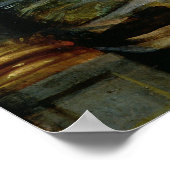 Der Prophet Elija und der Engel Poster (Ecke)