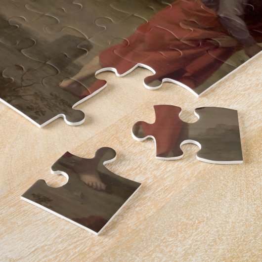 Der Prophet Elija und die Witwe Zarephath Puzzle (Seite)