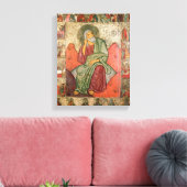 Der Prophet Elijah, Pskow-Schule (Panel) Leinwanddruck (Insitu (Wohnzimmer))