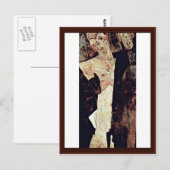 Der Prophet, Englisch: Der Prophet " Postkarte (Vorne/Hinten)