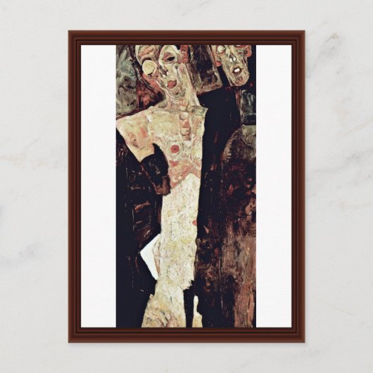 Der Prophet, Englisch: Der Prophet " Postkarte (Vorderseite)