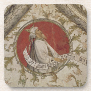 Der Prophet Habakkuk, vom Loggia d'Annunciazi Getränkeuntersetzer