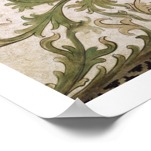 Der Prophet Hosea aus der Loggia d'Annunciazione Poster (Ecke)