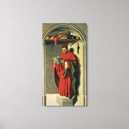 Der Prophet Jeremiah, 1443-45 Leinwanddruck (Vorderseite)