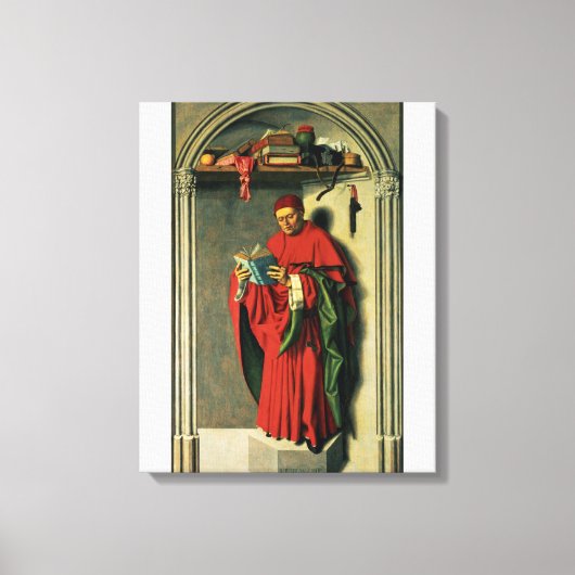 Der Prophet Jeremiah, 1443-45 Leinwanddruck (Vorderseite)