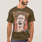 Der Prophet Jeremiah in der Wüste T-Shirt (Vorderseite)