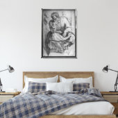 Der Prophet Jeremiah Leinwanddruck (Insitu (Schlafzimmer))