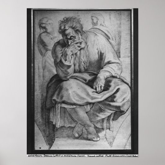 Der Prophet Jeremiah Poster (Vorne)