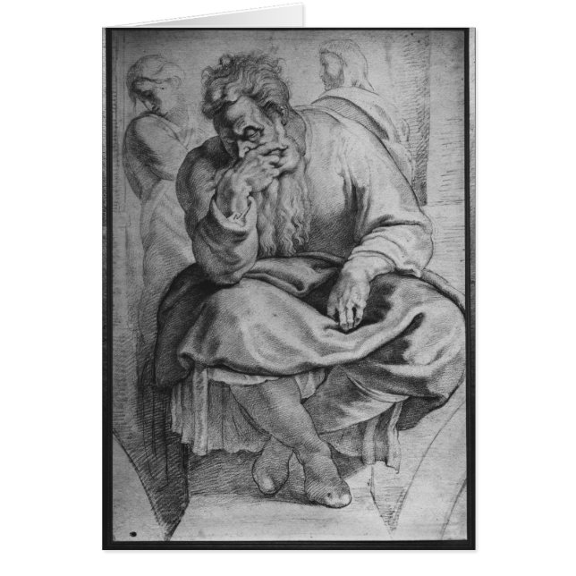 Der Prophet Jeremias (Vorne)