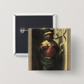 Der Prophet Jeremias Button (Vorne & Hinten)