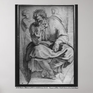 Der Prophet Jeremias Poster