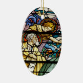 Der Prophet Jesaja in festem Glas Keramik Ornament (Rechts)