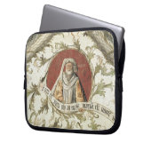 Der Prophet Malachi, vom Loggia d'Annunciazio Laptopschutzhülle (Vorderseite Links)