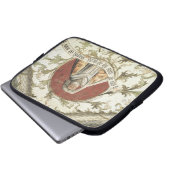 Der Prophet Malachi, vom Loggia d'Annunciazio Laptopschutzhülle (Vorne Knopf)