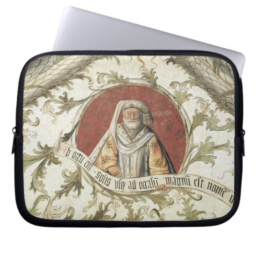 Der Prophet Malachi, vom Loggia d'Annunciazio Laptopschutzhülle (Vorderseite)