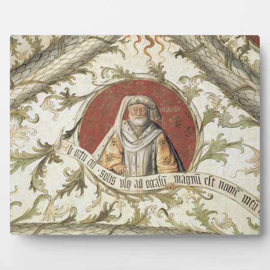 Der Prophet Malachi von der Loggia d'Annunciazio Fotoplatte (Vorderseite)