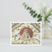 Der Prophet Malachi von der Loggia d'Annunciazio Postkarte (Stehend Vorderseite)