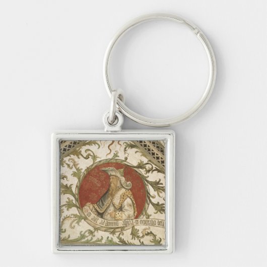 Der Prophet Micah, vom Loggia d'Annunciazione Schlüsselanhänger (Vorne)