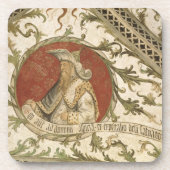 Der Prophet Micah, vom Loggia d'Annunciazione Untersetzer (Vorderseite)