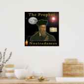 Der Prophet Nostradamus Poster (Küche)