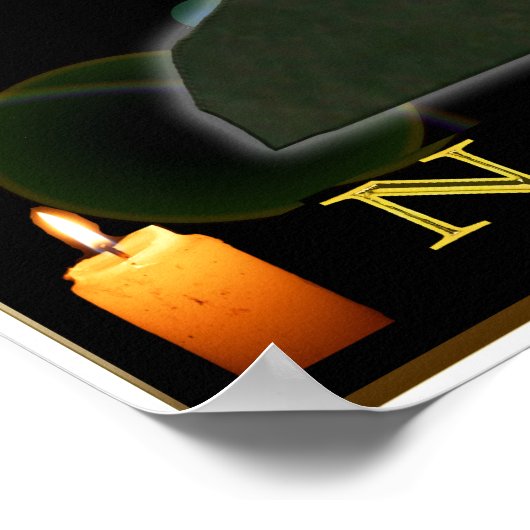 Der Prophet Nostradamus Poster (Ecke)