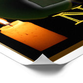 Der Prophet Nostradamus Poster (Ecke)