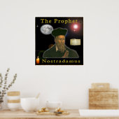 Der Prophet Nostradamus Poster (Küche)