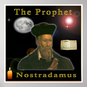 Der Prophet Nostradamus Poster