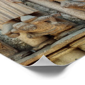 Der Prophet Simeon, Johannes der Taufe Poster (Ecke)