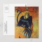 Der prophetische Vogel Postkarte (Vorne/Hinten)