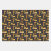 Der Prospektor, der für Gold Julian Ashton plant Geschenkpapier Set (Vorderseite 3)