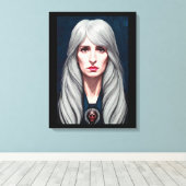 Der Protector Elder Hexe Fantasy Art Malerei Leinwanddruck (Insitu (Holzboden))